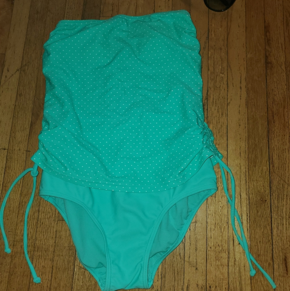 Strapless One Piece Bathing suit